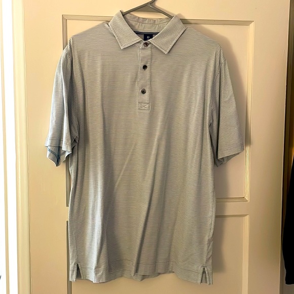 FootJoy Other - FootJoy - 1857 Collection Feeder Stripe Polo (Light Blue / White) - Medium